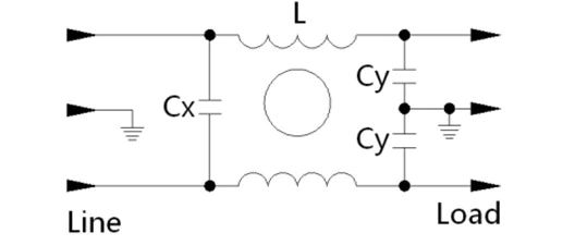 Power connector C14 male plug anti-interference EMI purifier inbouw CW1D-10A-T info 02